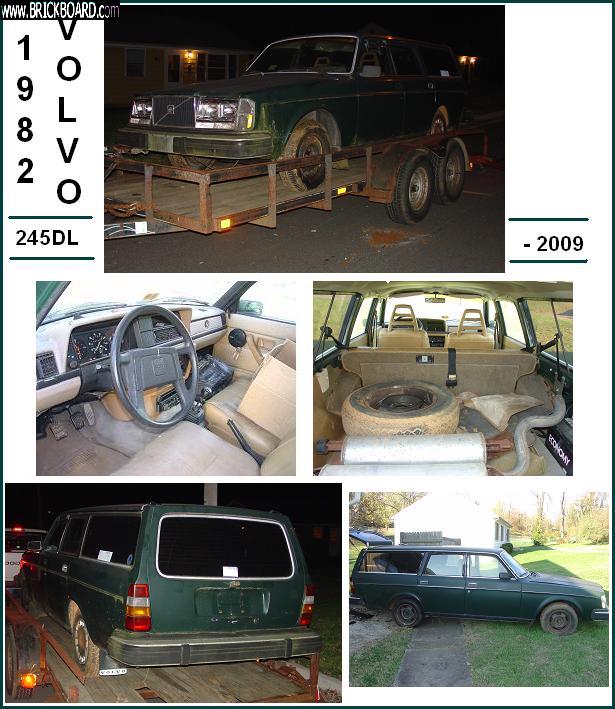 Volvo 200 -- My Green Baby
