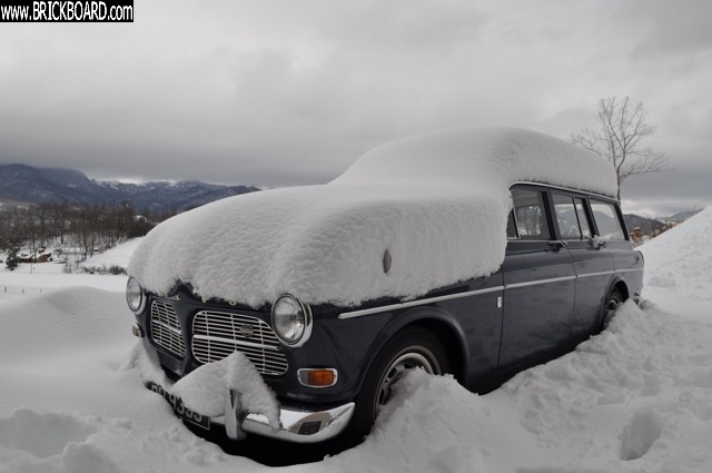 Volvo -- 65 122 in snow